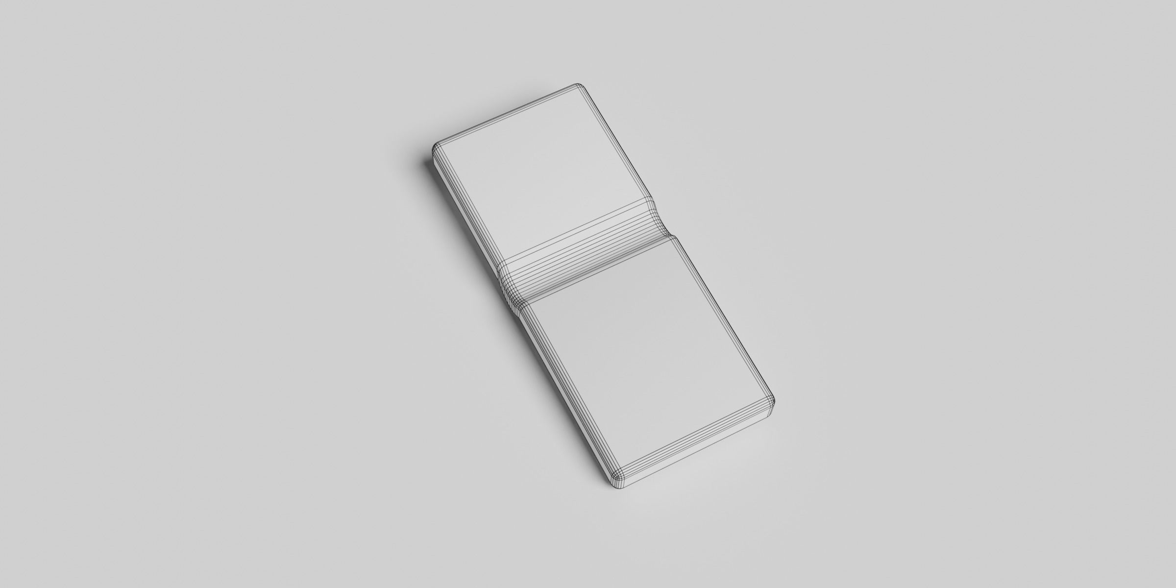 Brick Game Console Low-poly 3D model_5