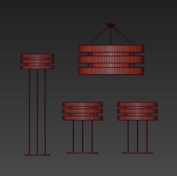Giorgetti Planet 3D model_2
