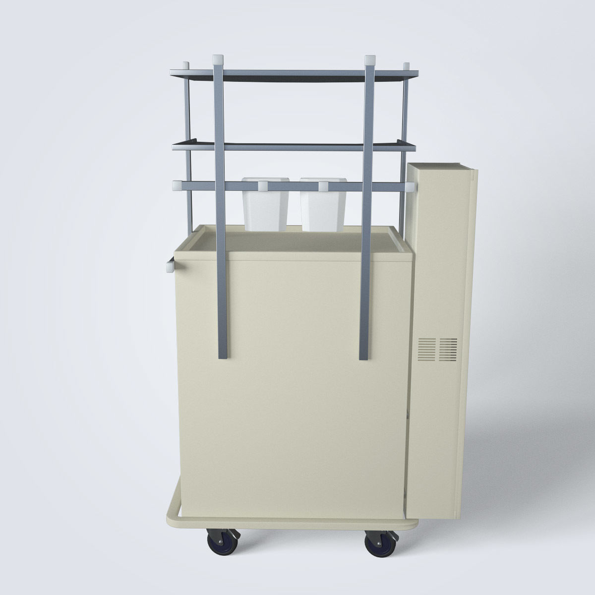 Medical Supply Cart 3D model_6
