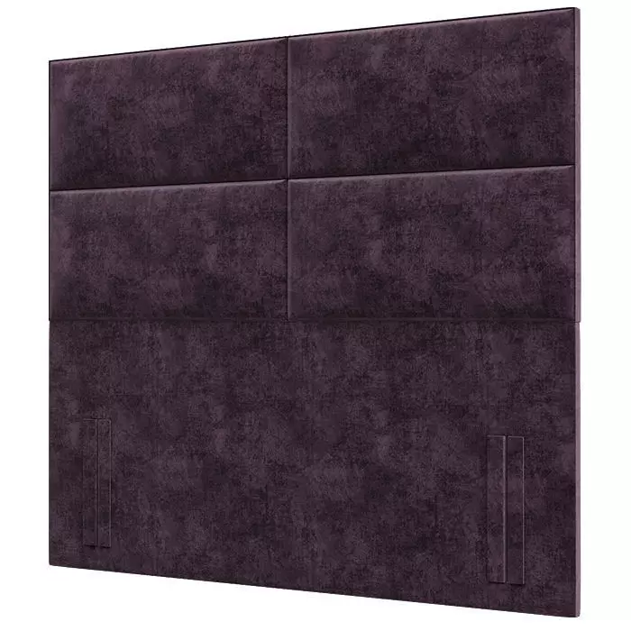 Linear Upholstered Headboard 3d model Low-poly 3D model_0