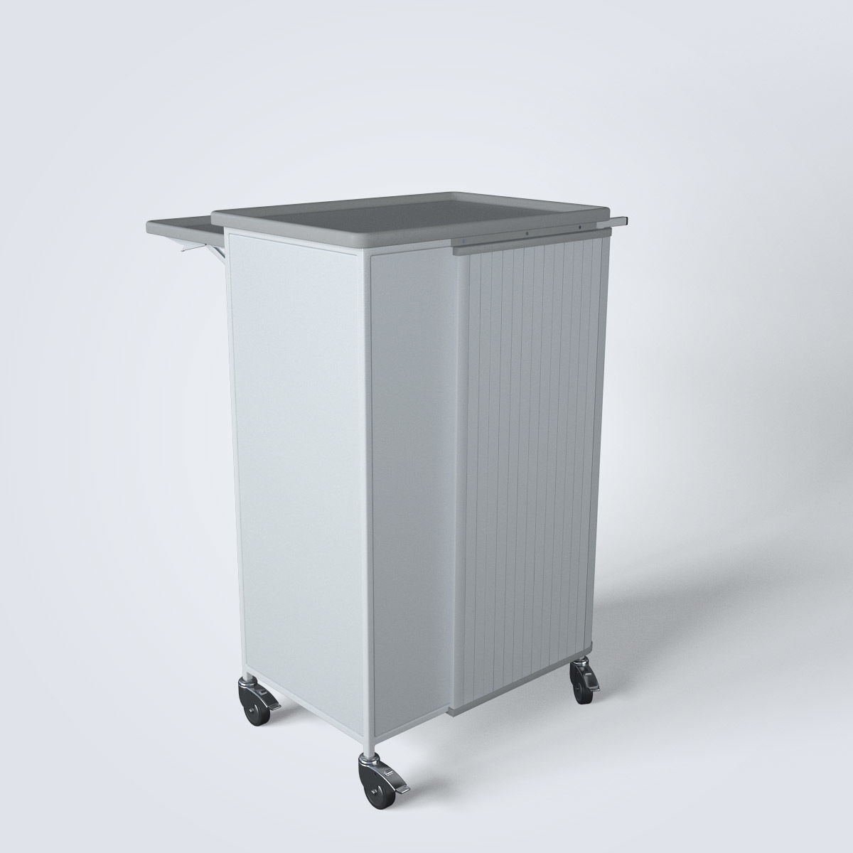 Medical Supply Cart 3D model_7