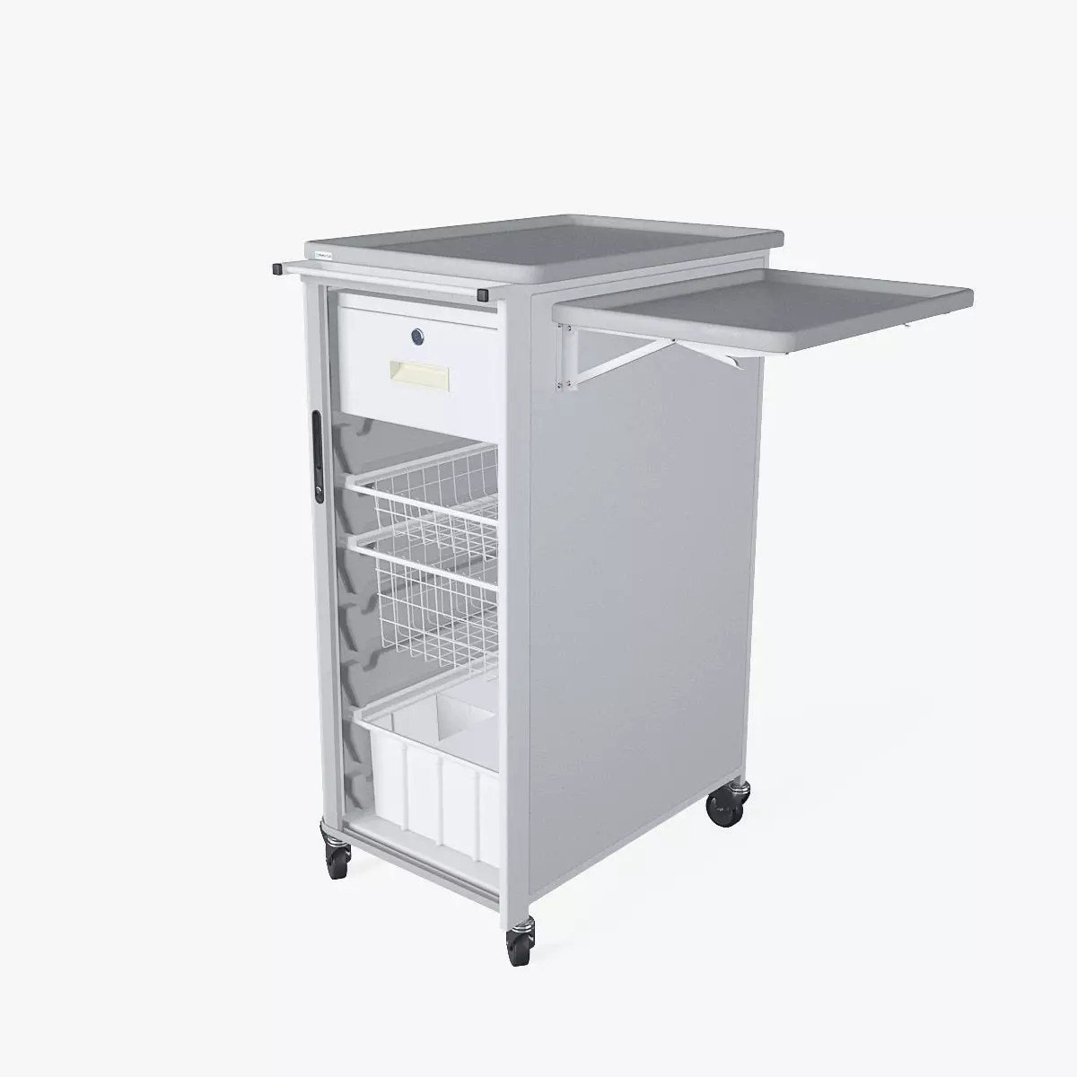 Medical Supply Cart 3D model_0