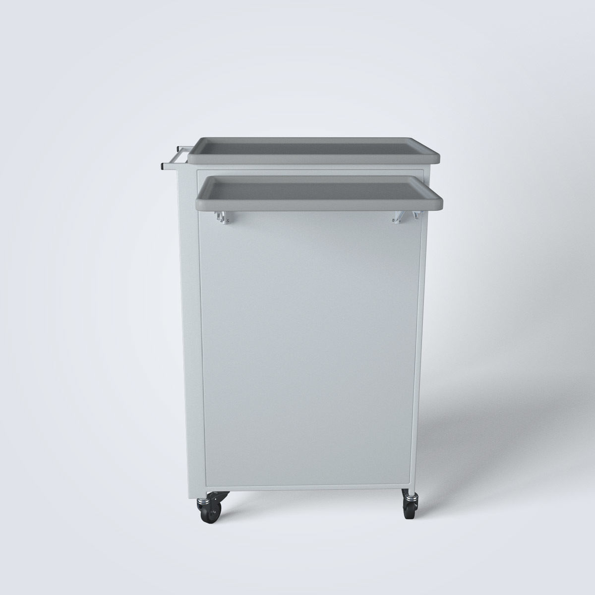 Medical Supply Cart 3D model_4
