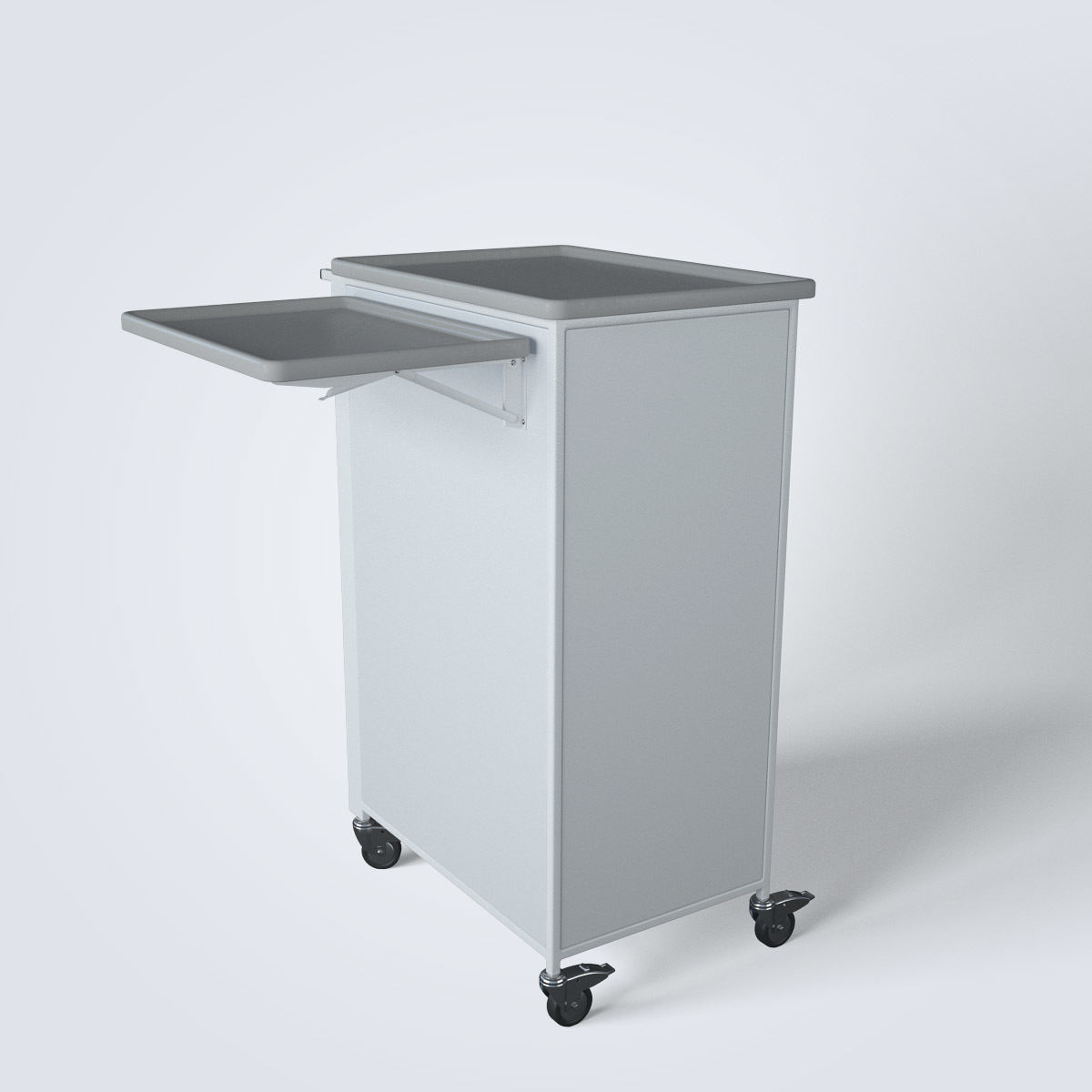 Medical Supply Cart 3D model_5