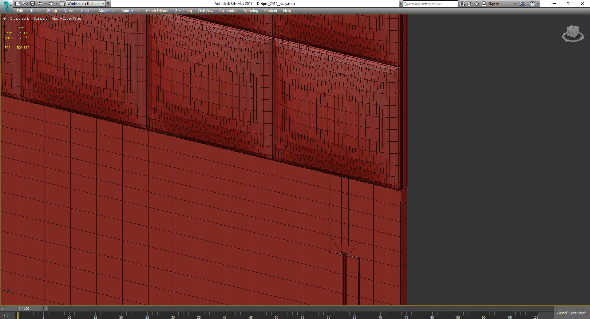 Metro Upholstered Headboard 3d model Low-poly 3D model_4