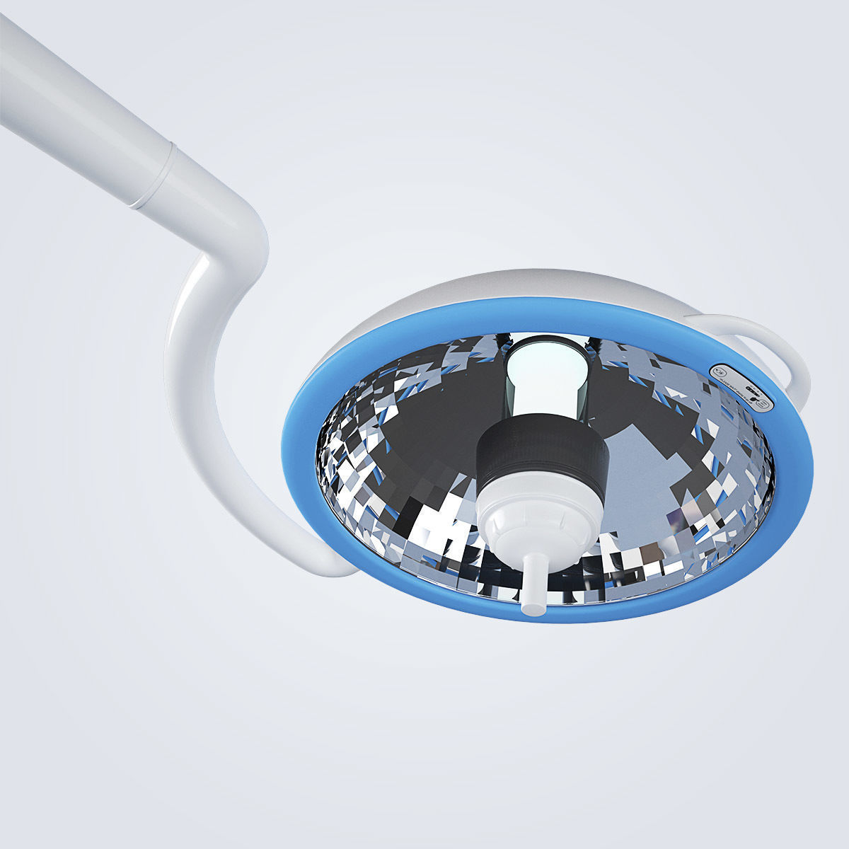 Surgical Light Two Halide 3D model_5