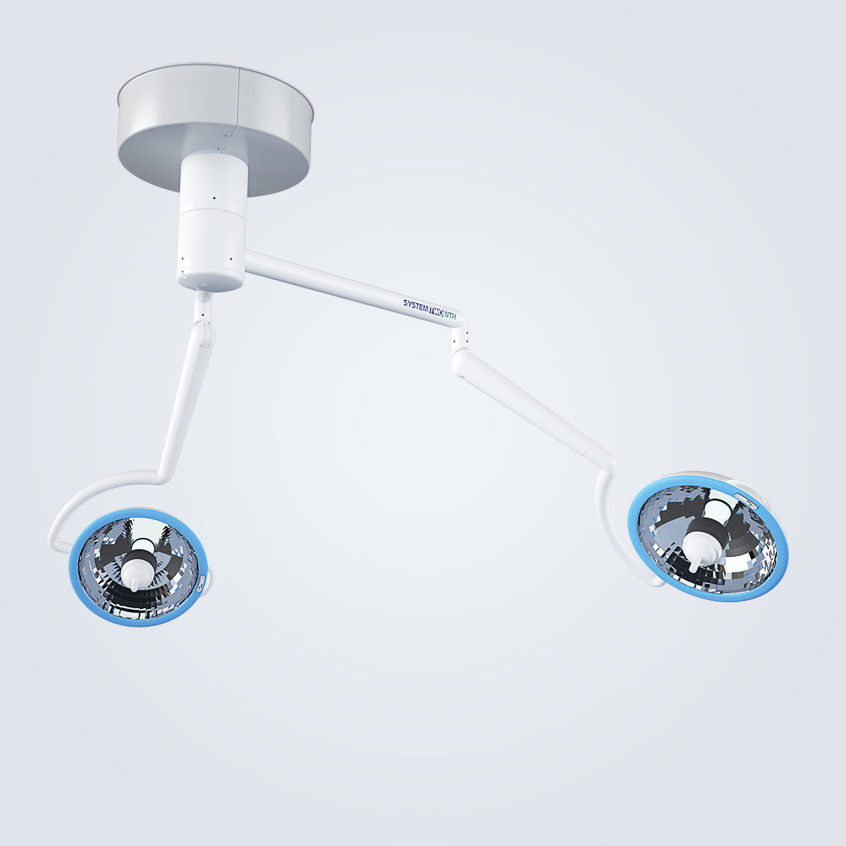 Surgical Light Two Halide 3D model_2