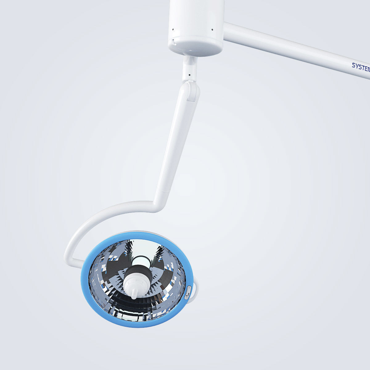 Surgical Light Two Halide 3D model_3