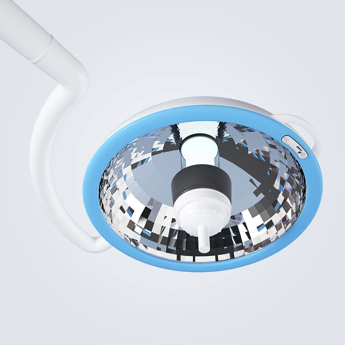 Surgical Light Two Halide 3D model_20
