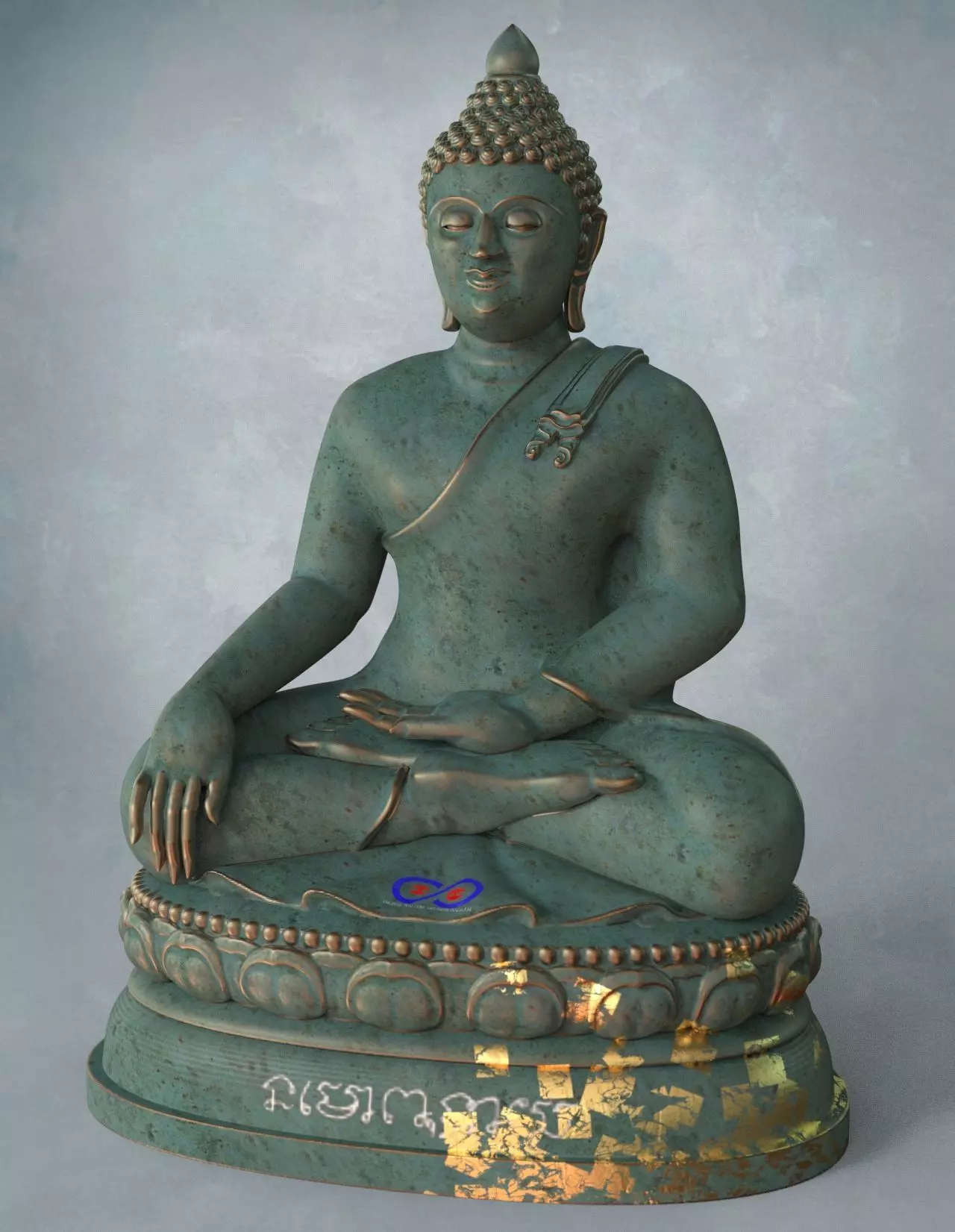Buddha Sing 1  3D print model_0