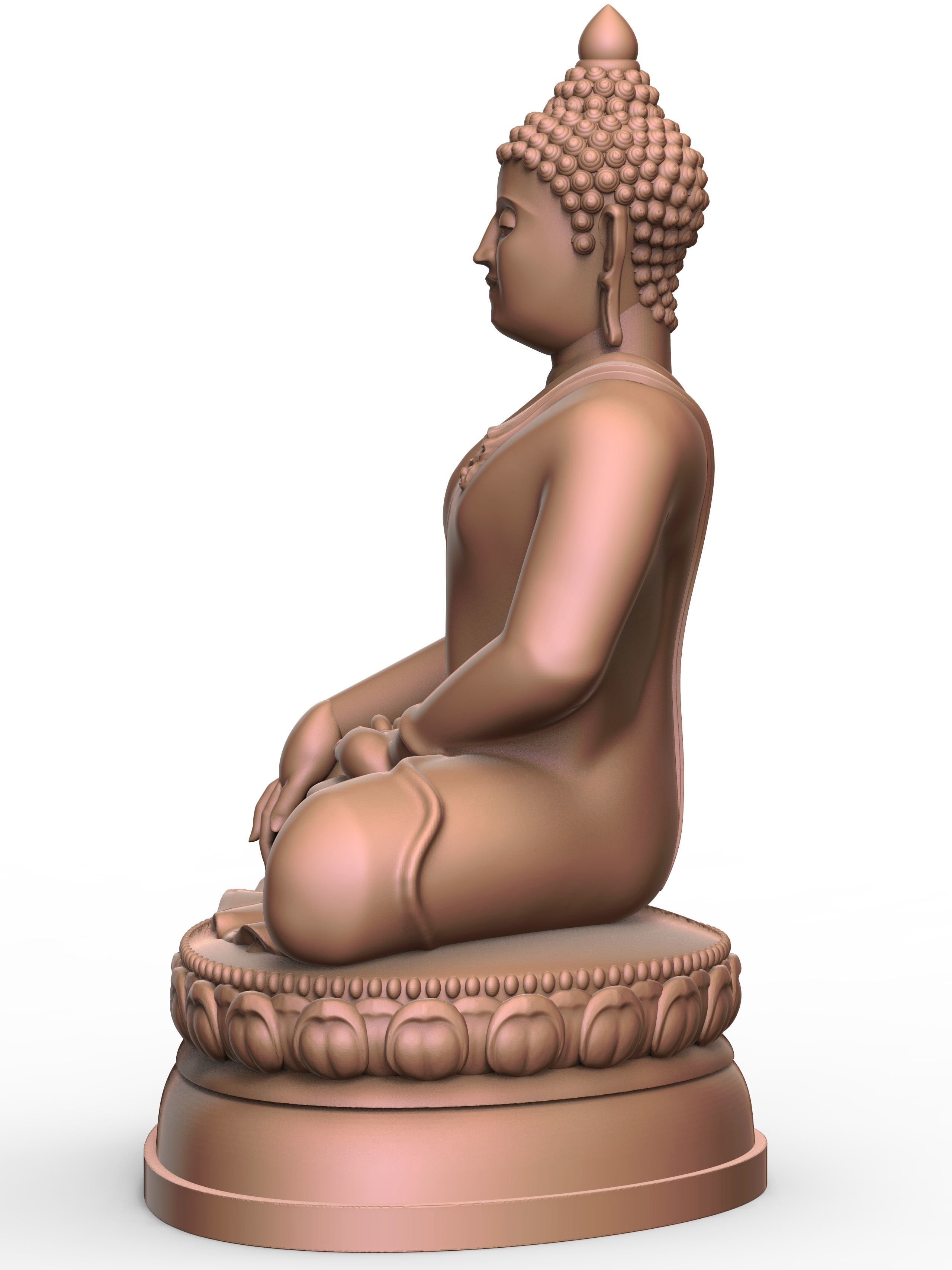 Buddha Sing 1  3D print model_2