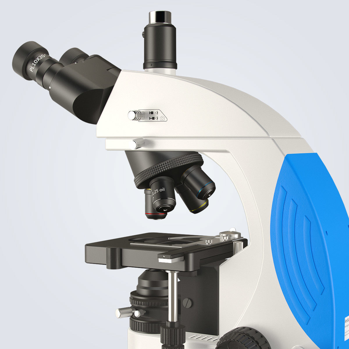 Optical Microscope 3D model_5