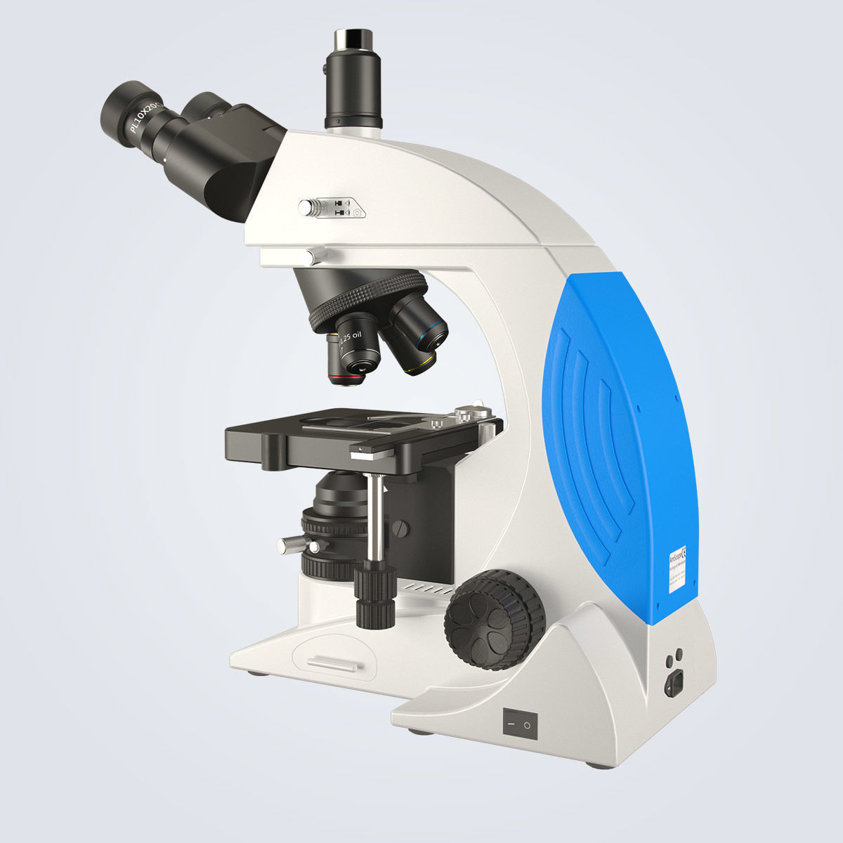 Optical Microscope 3D model_4
