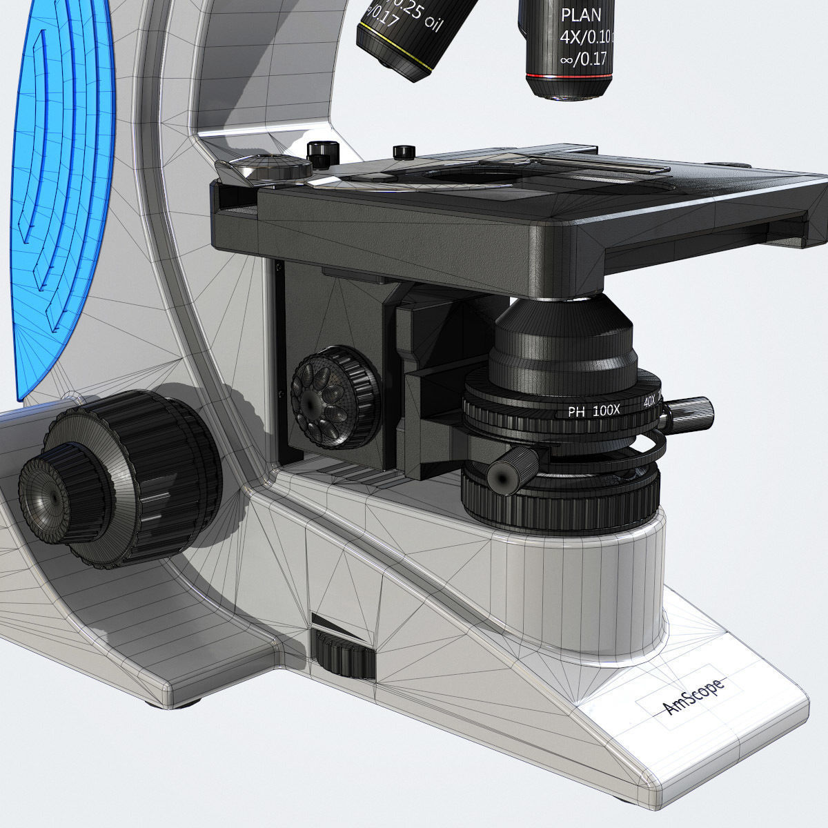 Optical Microscope 3D model_31