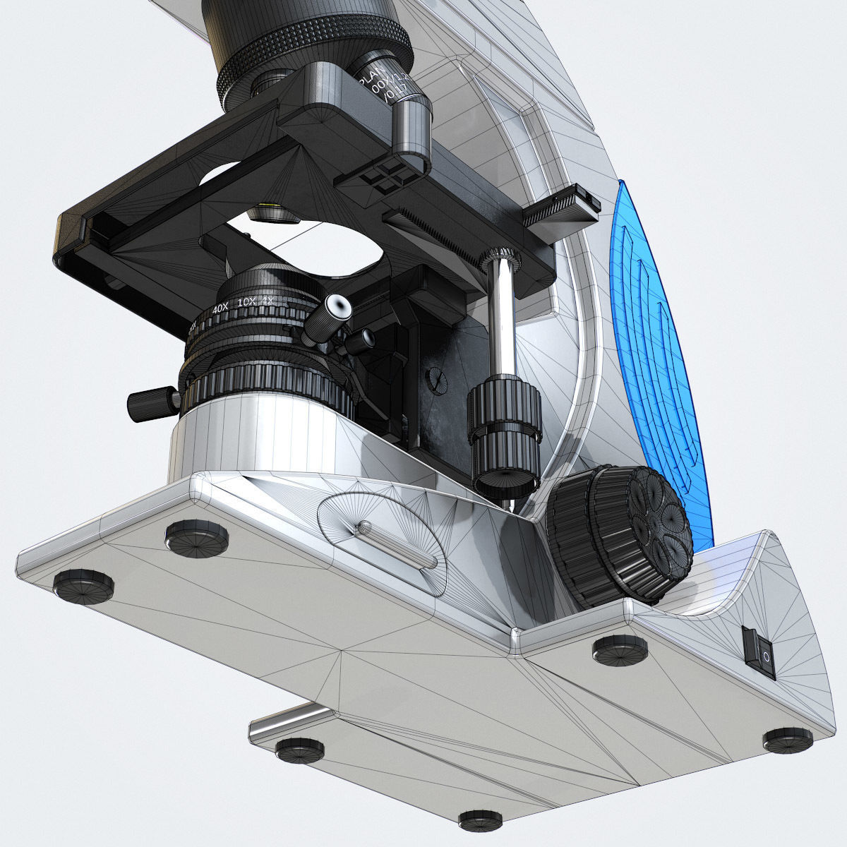 Optical Microscope 3D model_30