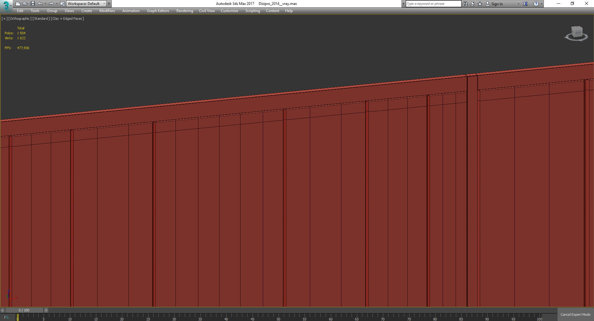 Headboard Premium PRO low poly 3d model Low-poly 3D model_4