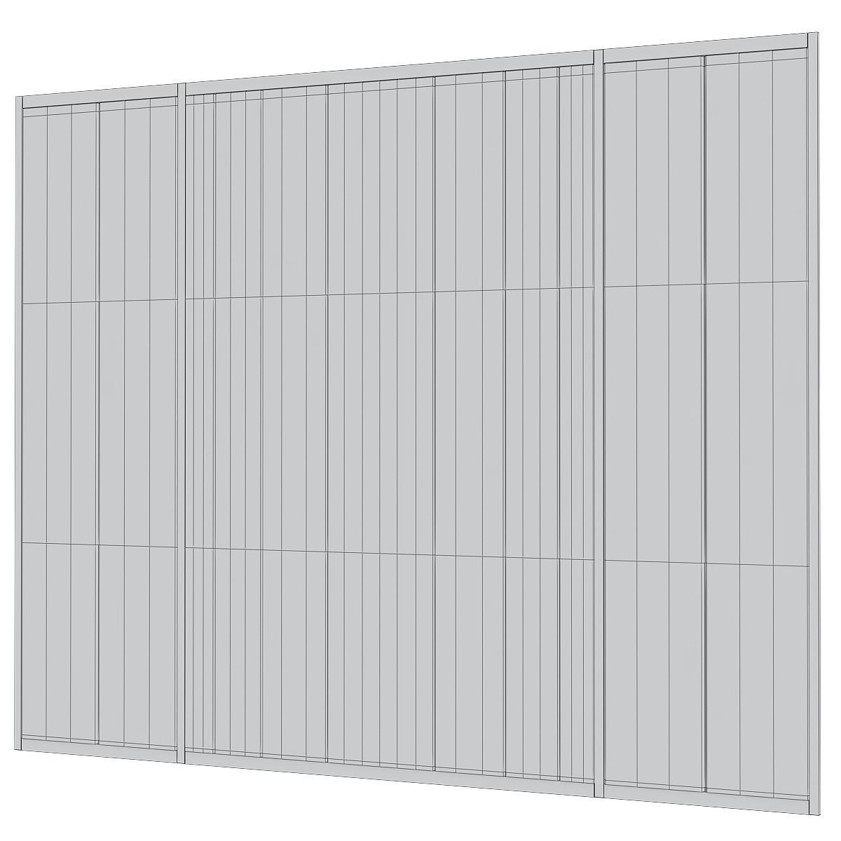 Headboard Premium PRO low poly 3d model Low-poly 3D model_1