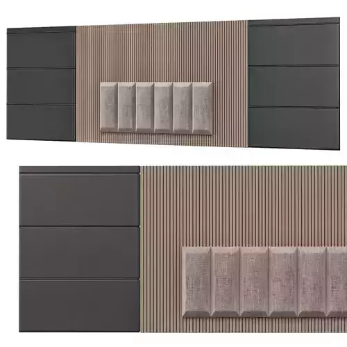 Headboard 3d model