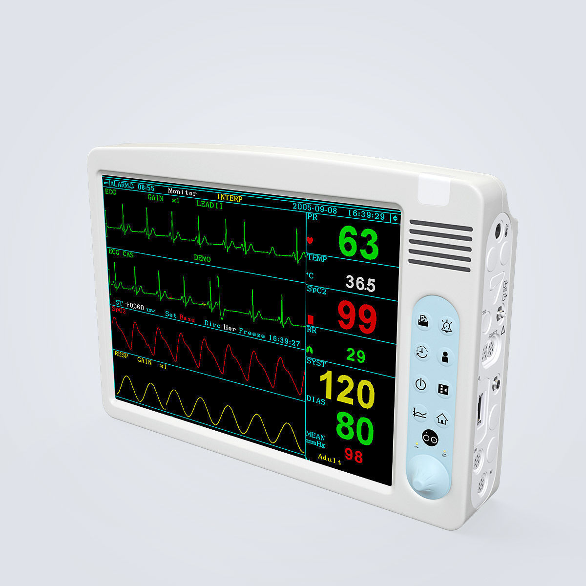 Patient Monitor 3D model_9