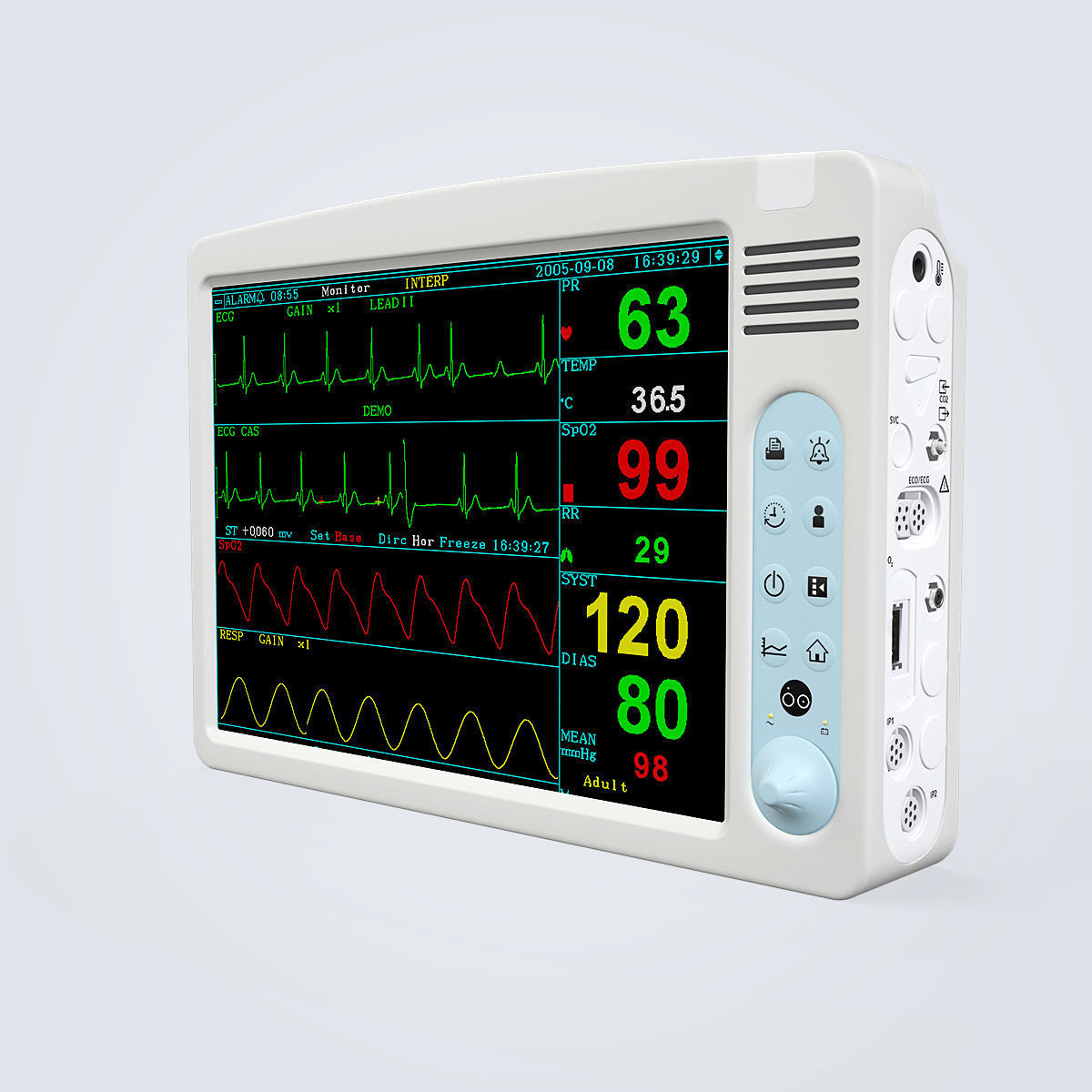Patient Monitor 3D model_3