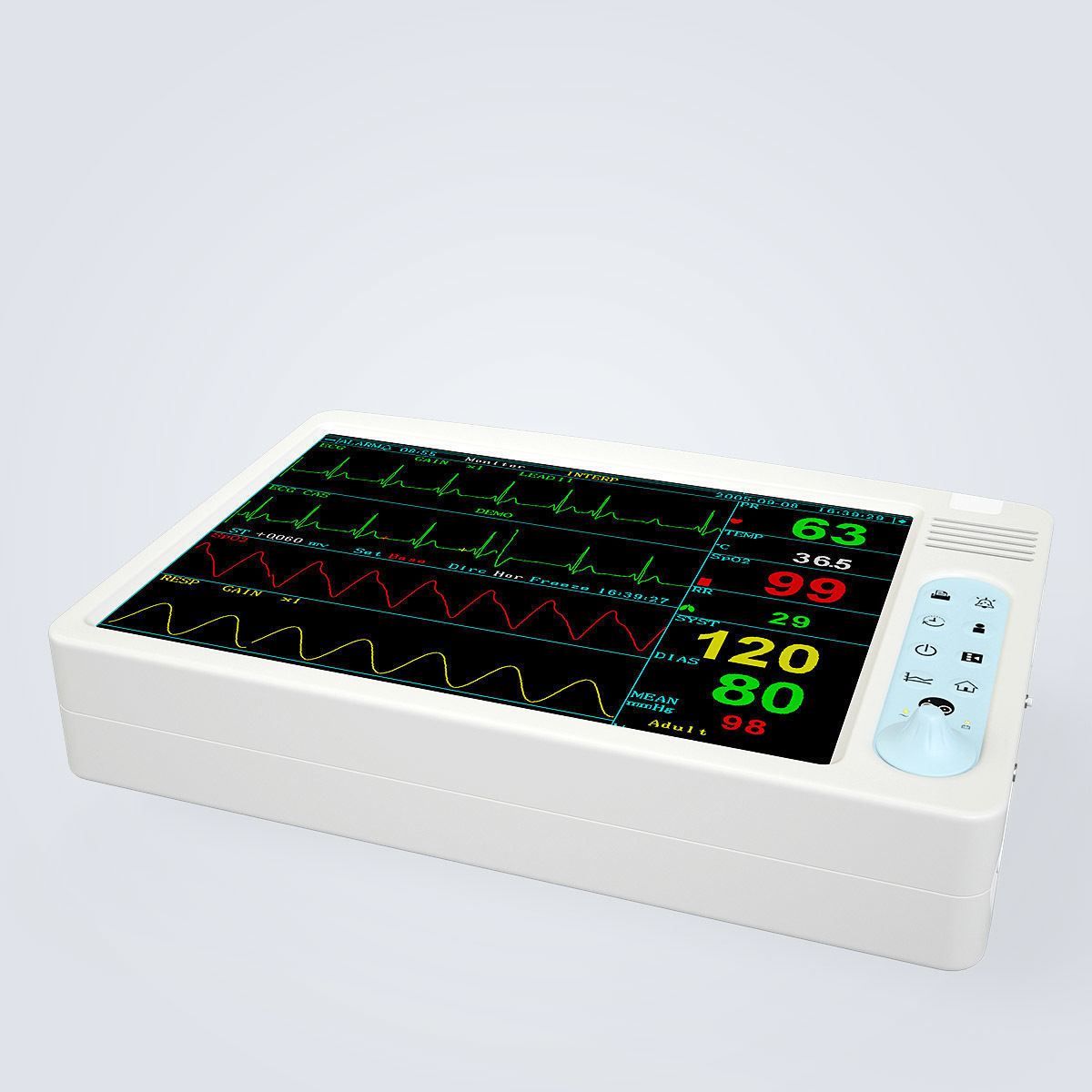 Patient Monitor 3D model_8
