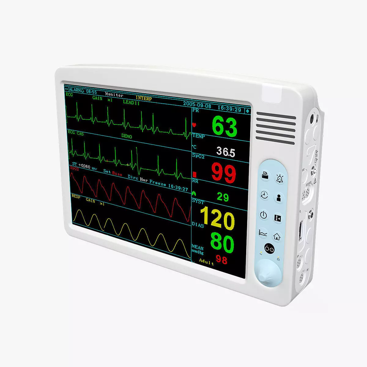 Patient Monitor 3D model_0