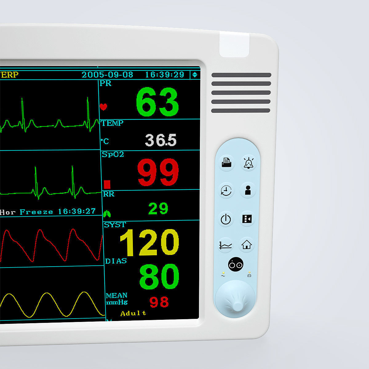 Patient Monitor 3D model_18