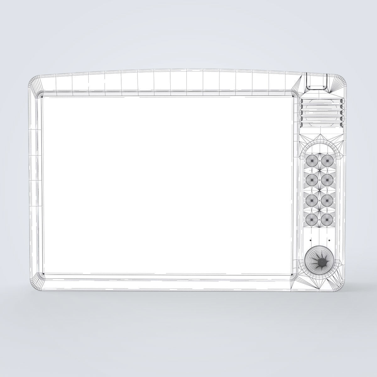 Patient Monitor 3D model_25