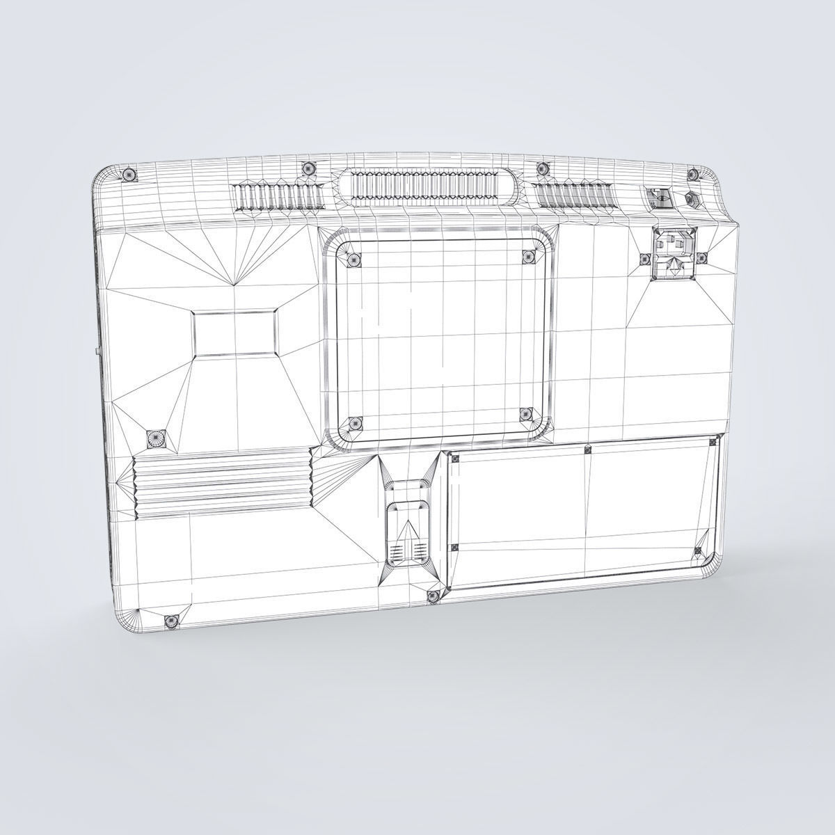 Patient Monitor 3D model_27