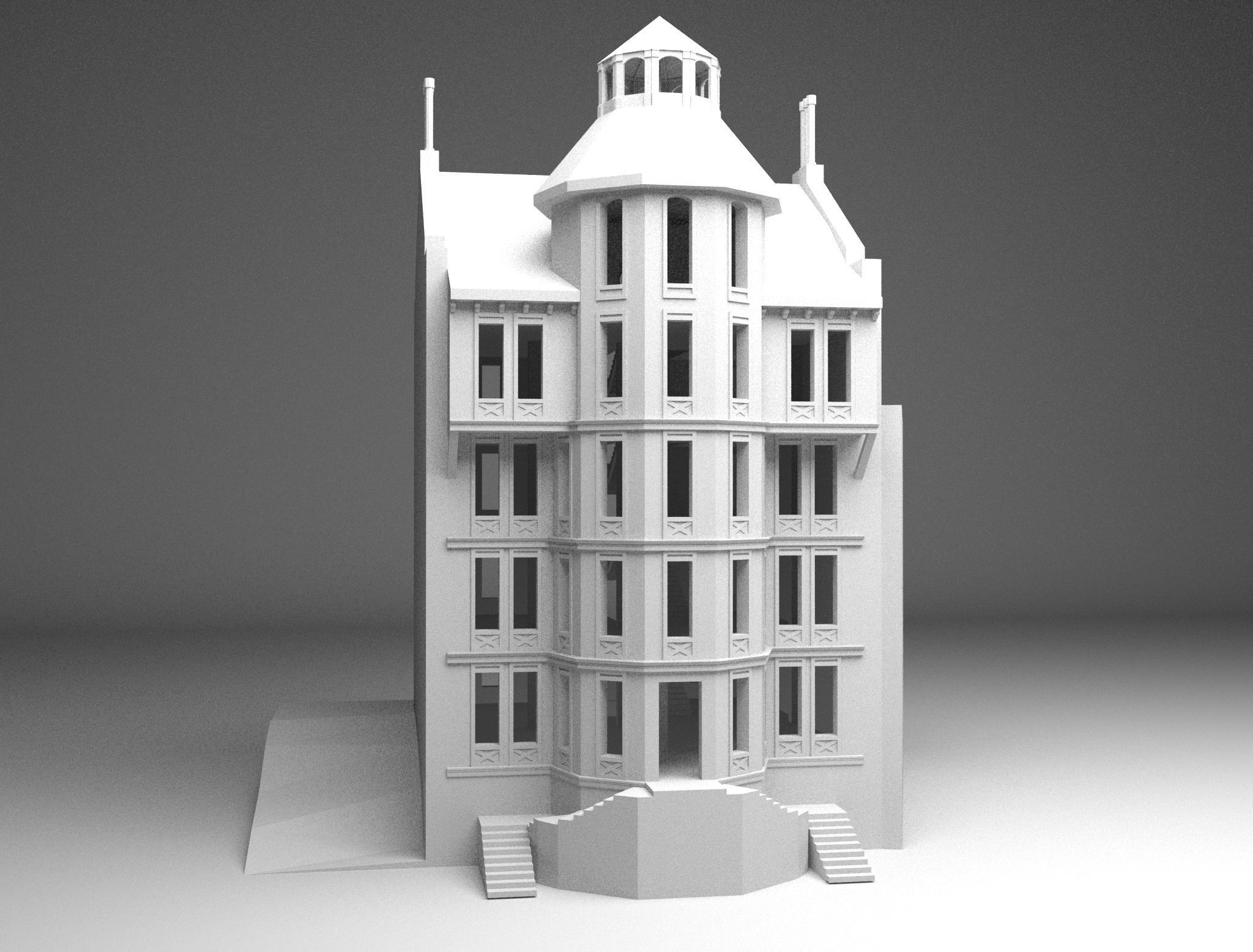 House-9 building 3D model_7
