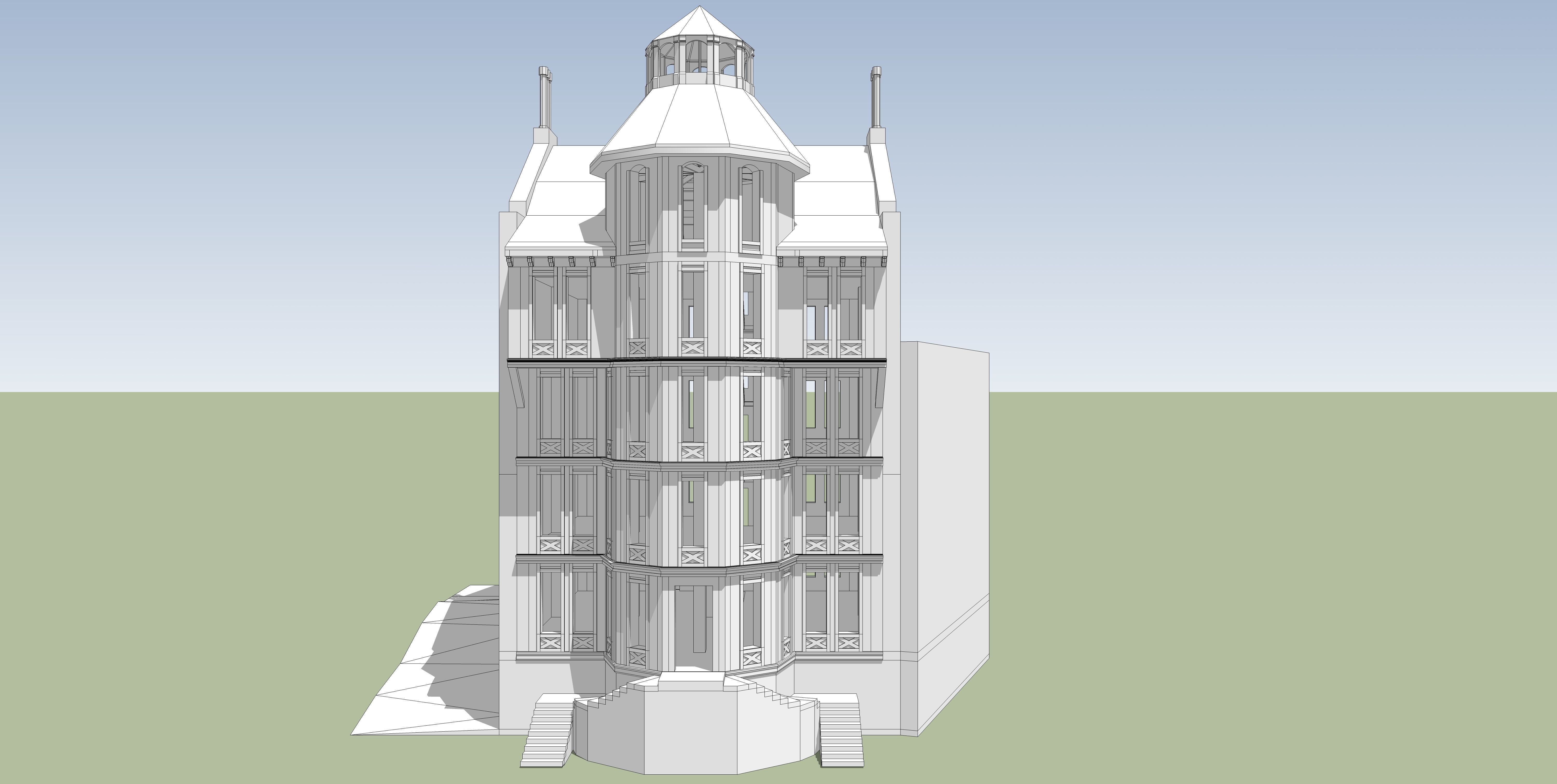 House-9 building 3D model_4