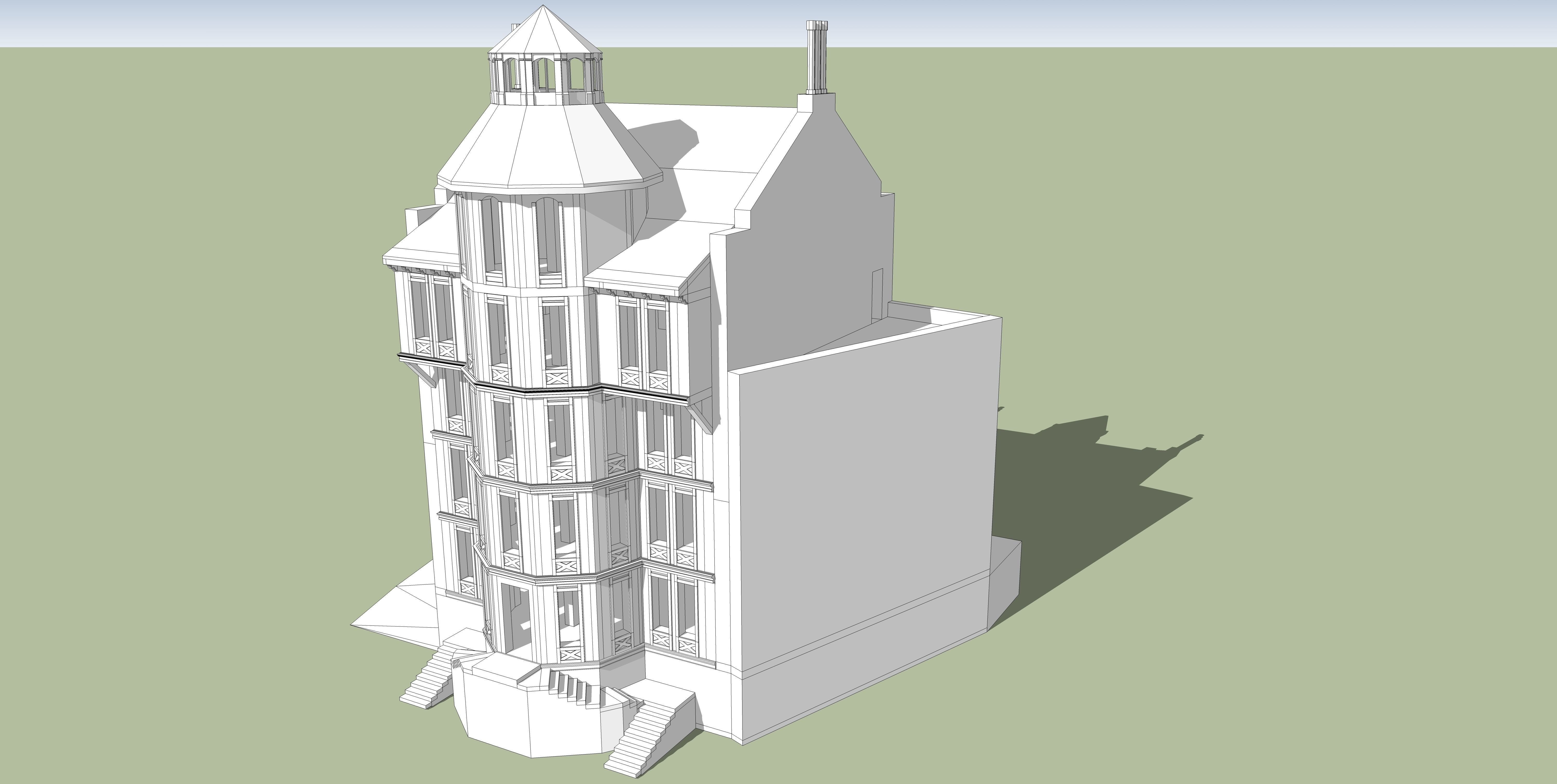 House-9 building 3D model_1