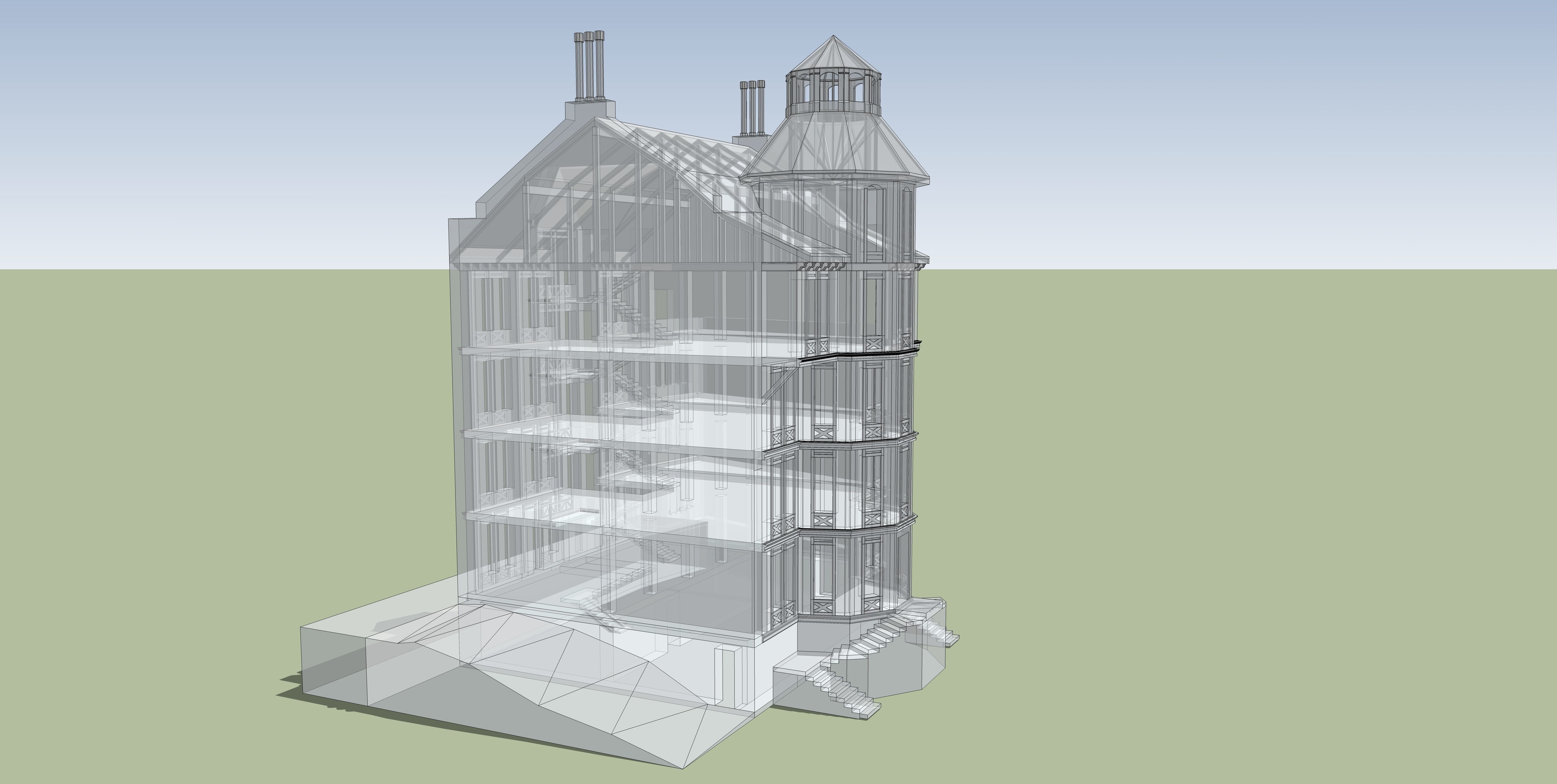 House-9 building 3D model_10