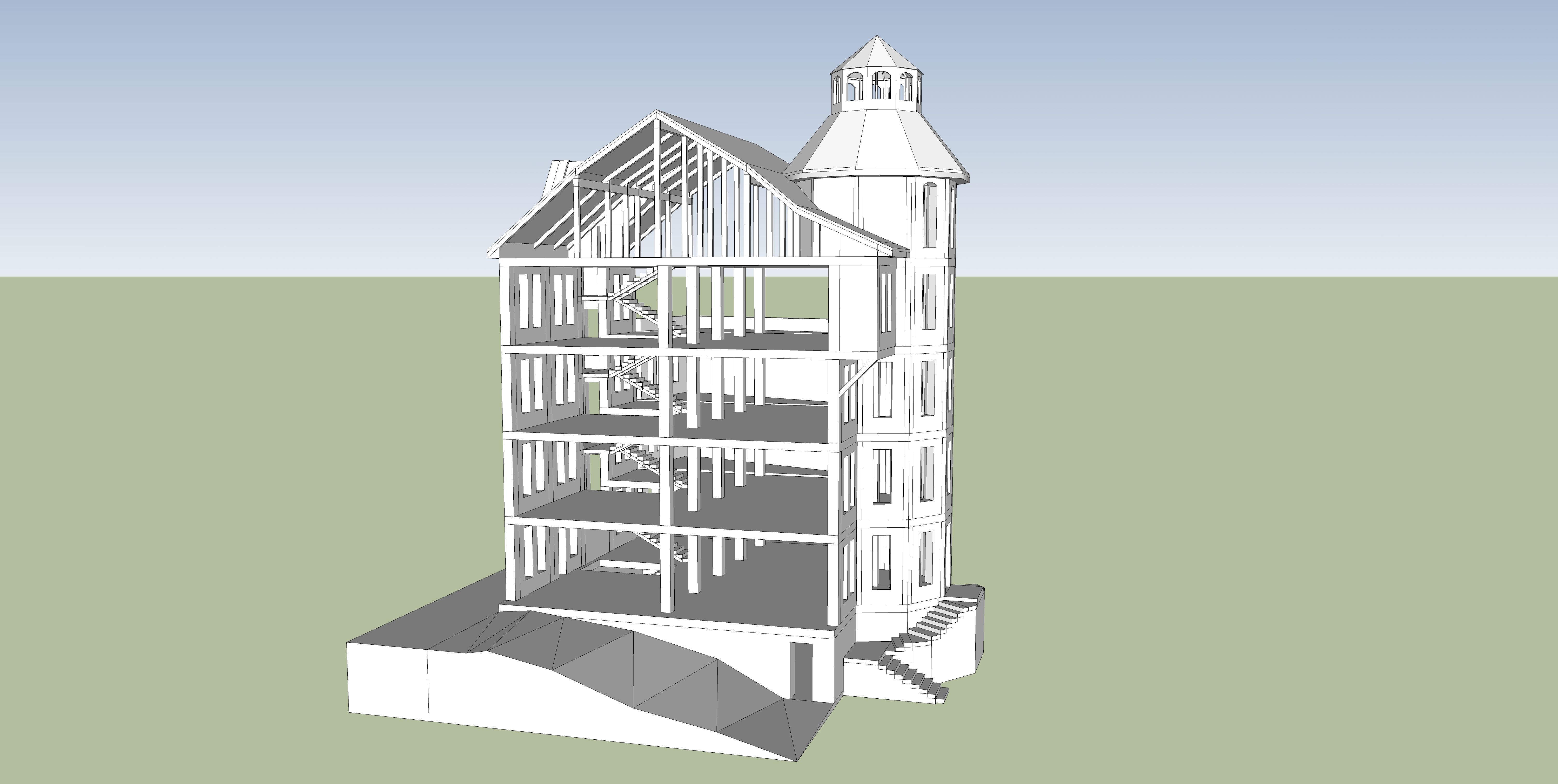 House-9 building 3D model_6