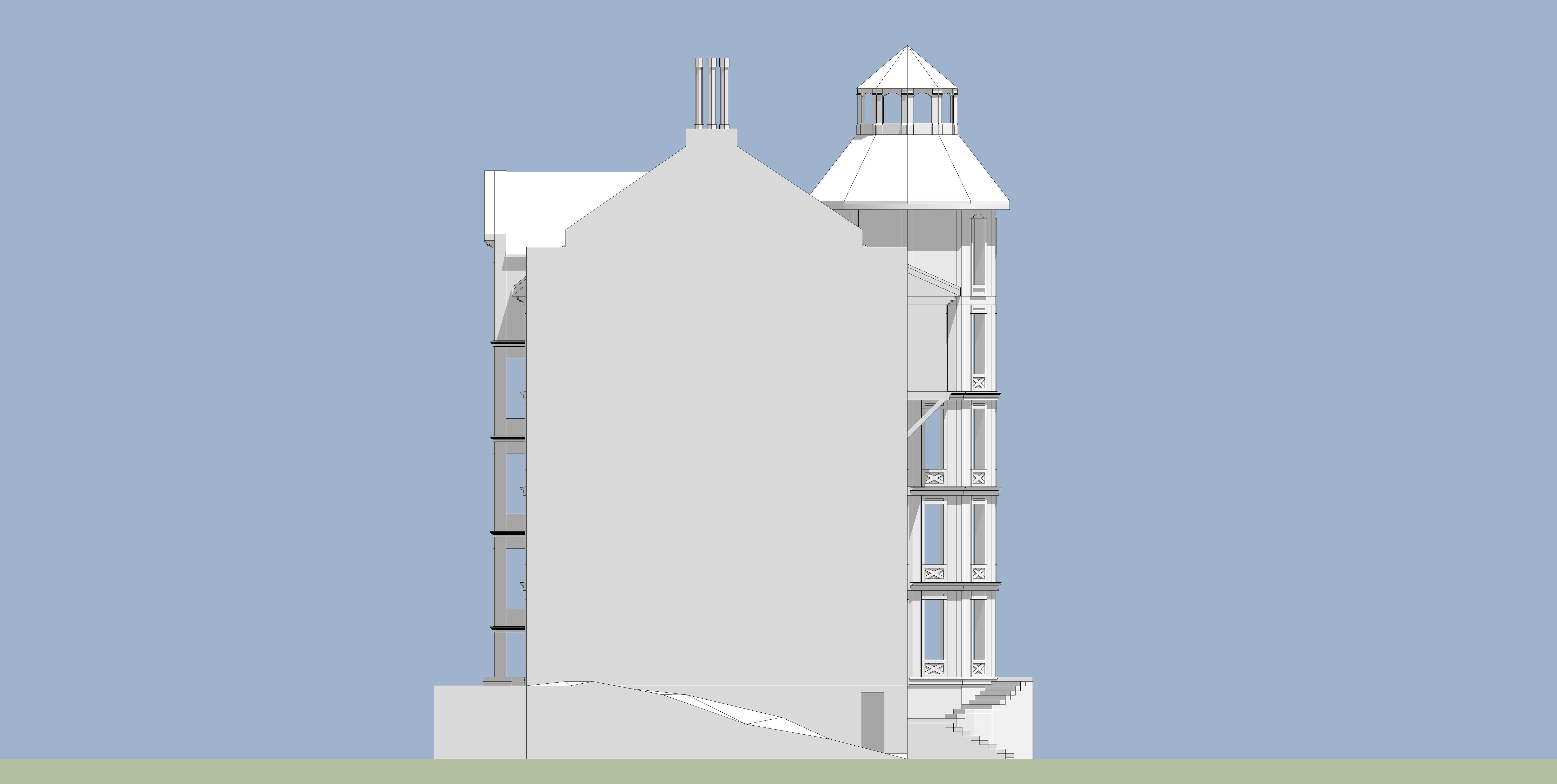 House-9 building 3D model_2