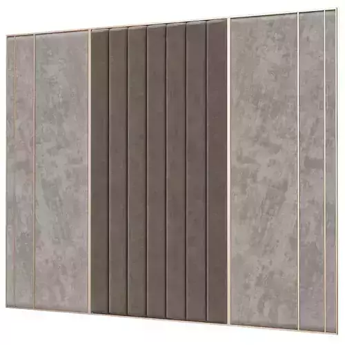 Headboard 3d model taylor wall panel