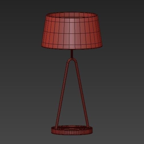 Heathfield Coupole table lamp 3D model_1