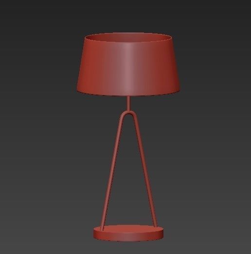 Heathfield Coupole table lamp 3D model_4