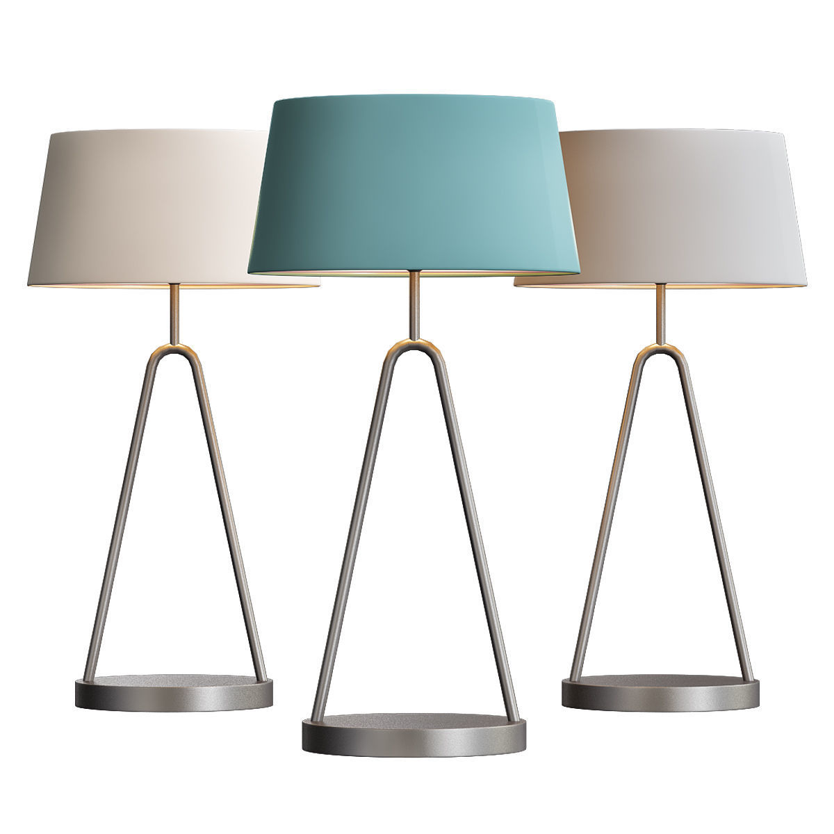 Heathfield Coupole table lamp 3D model_5