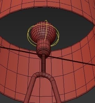 Heathfield Coupole table lamp 3D model_2