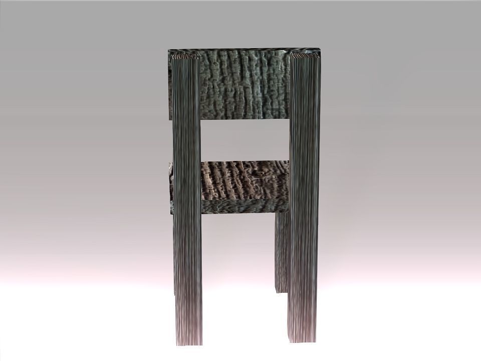 Poor Carpenter furniture collection Low-poly 3D model_24