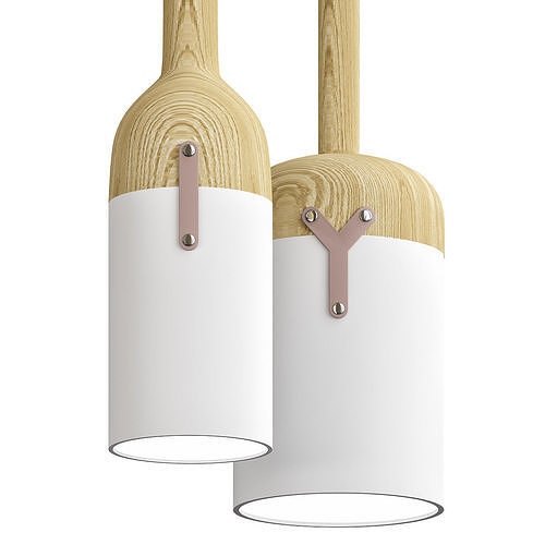 MZPA NUT C LED pendant lamp 3D model