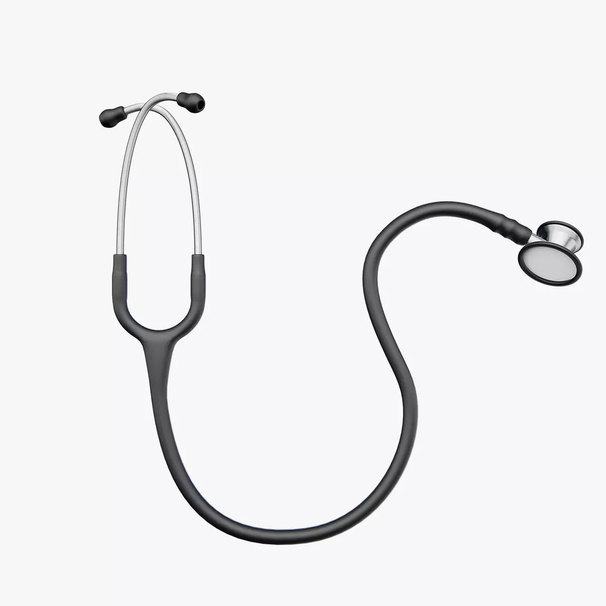 Stethoscope medical 3D model_0