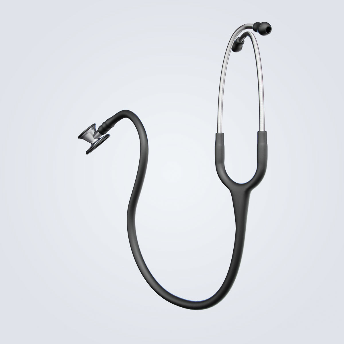 Stethoscope medical 3D model_4