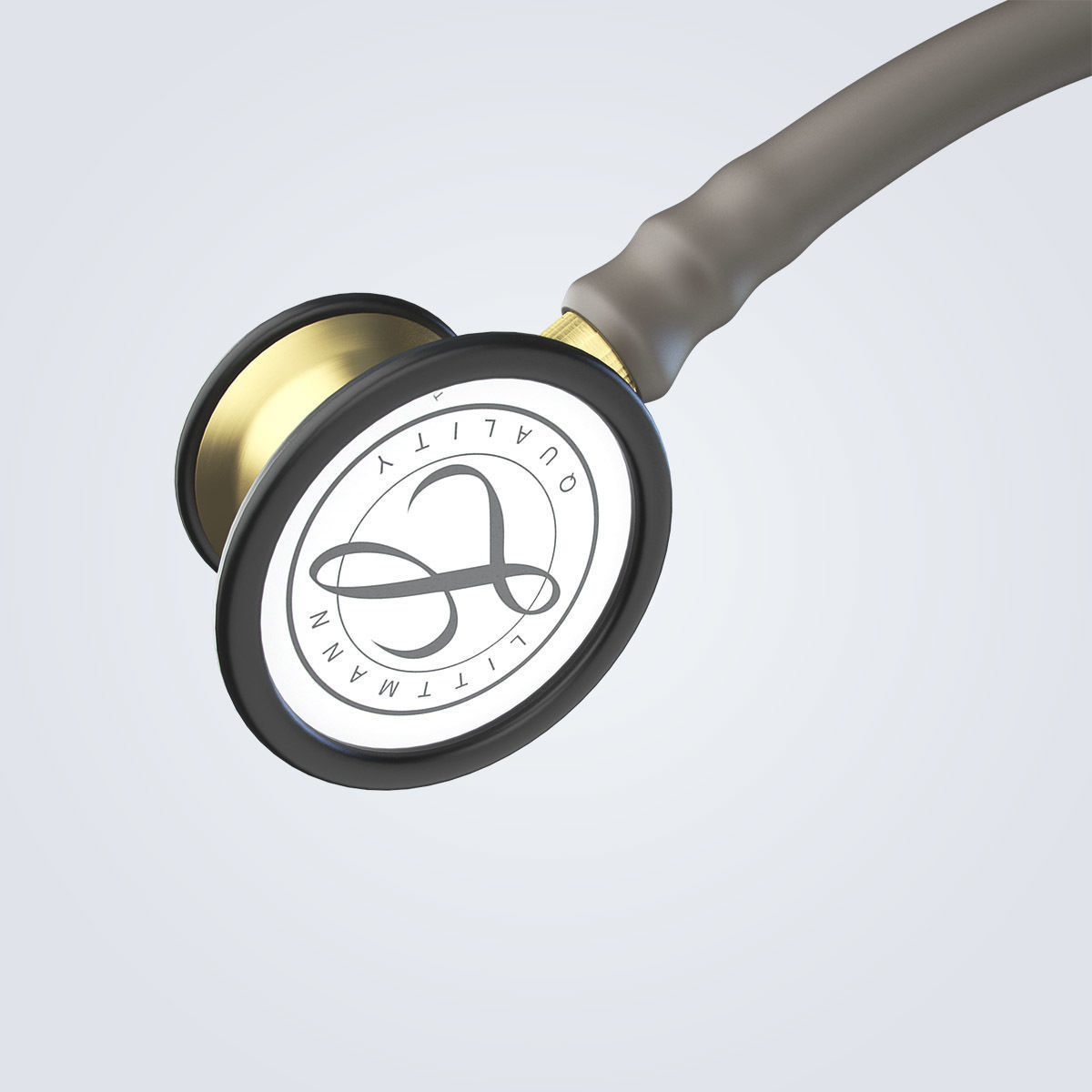 Stethoscope medical 3D model_7