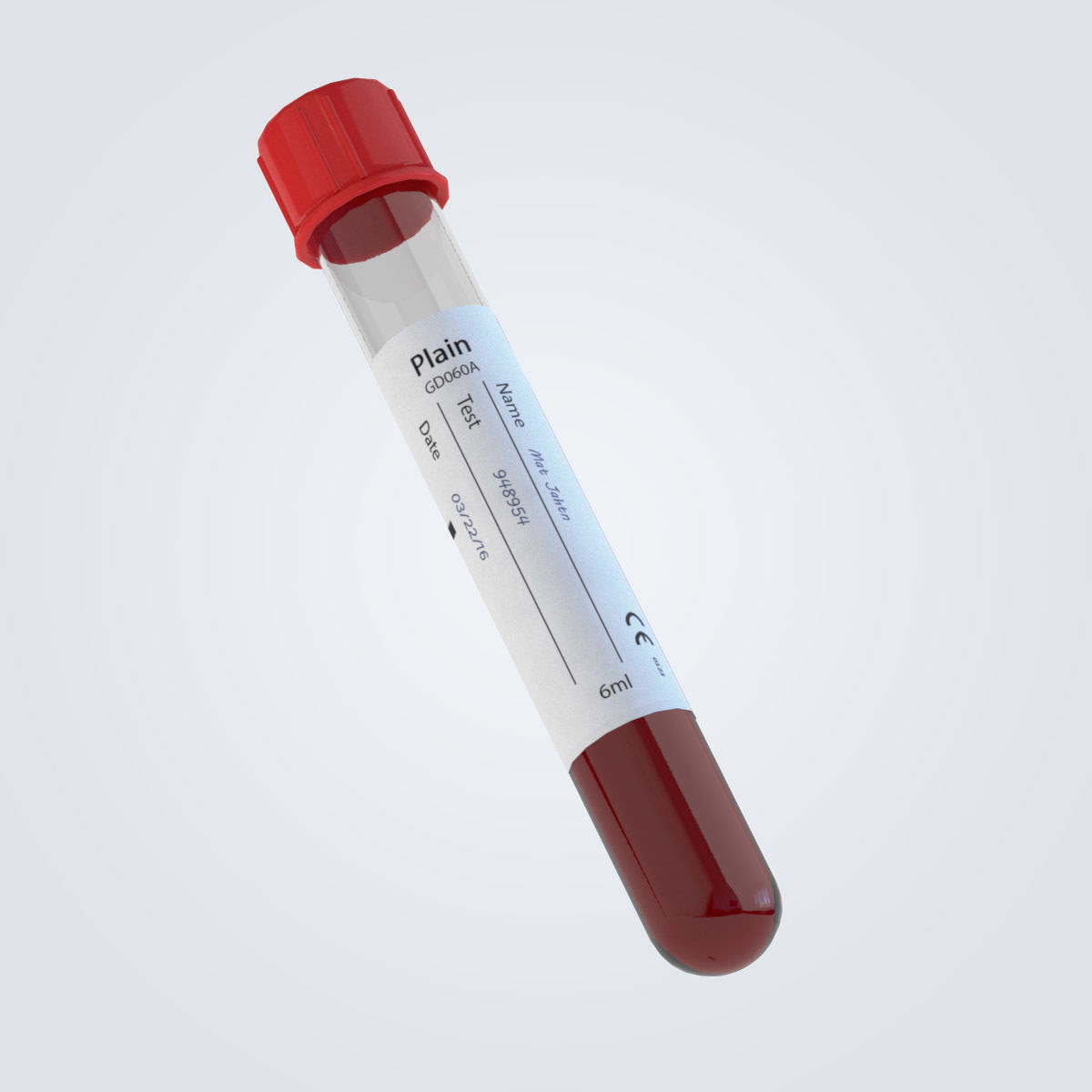 Labolatory Test Tubes 3D model_15