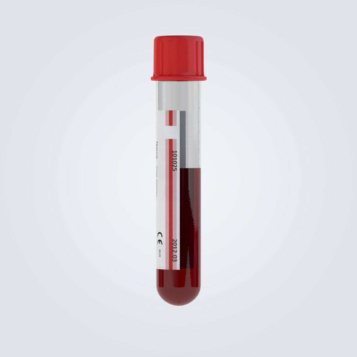 Labolatory Test Tubes 3D model_17