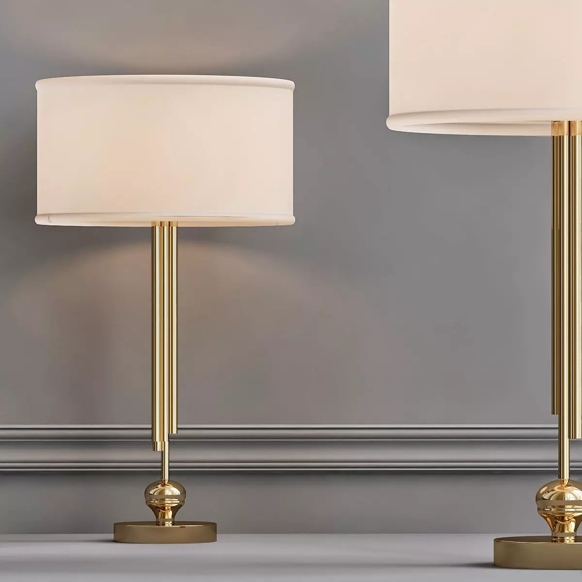 Table lamp ARTELamp 7 3D model_0