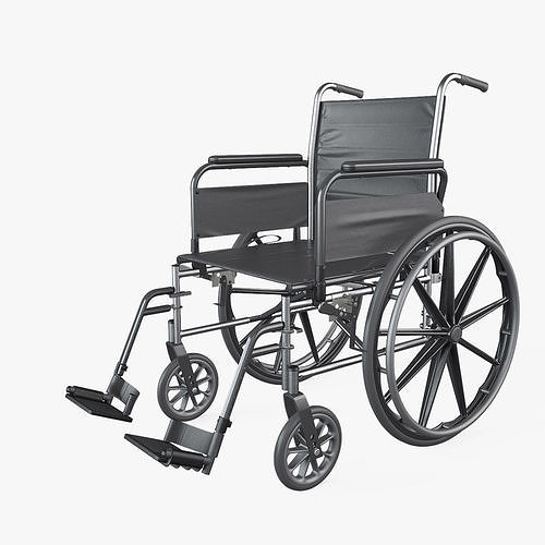 Wheelchair Manual 3D model