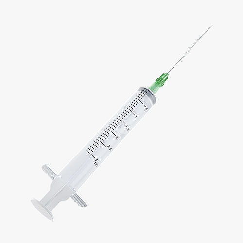 Syringe 3ml 3D model
